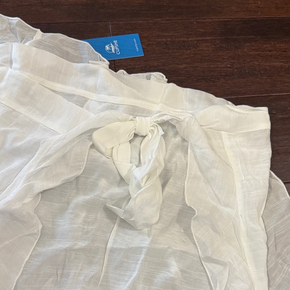 Cupshe Sheer Ruffled Maxi Sarong - Picture 5 of 5